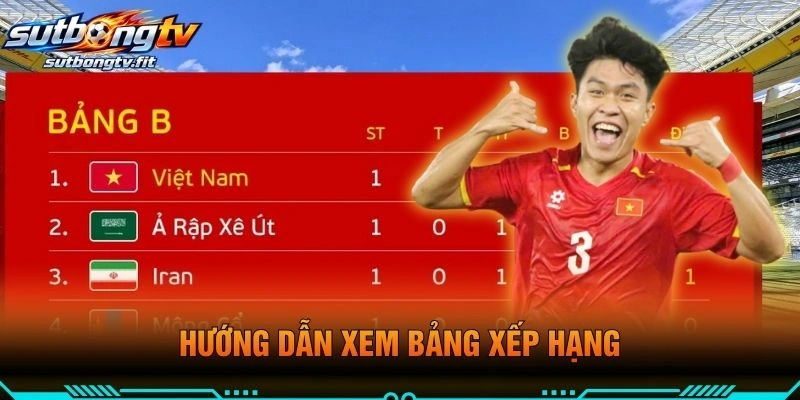 Hướng Dẫn Xem Bảng Xếp Hạng